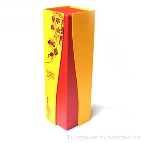 1200gsm Cardboard Wine Gift Box with Luxury Design, Customized Logos and Sizes are Accepted